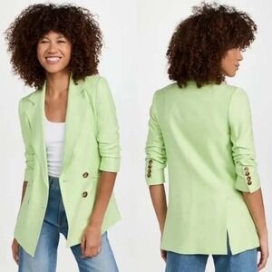Veronica Beard Rupert Dickey Double‎ Breasted Jacket Pistachio Size 10